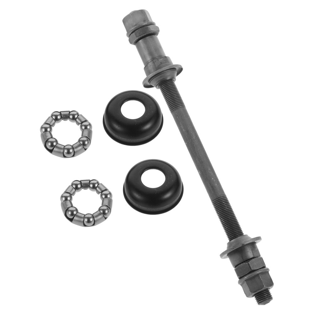 1Sets Highstrength Metal Rear Hub Axle Grey Bike Replacement Mountain