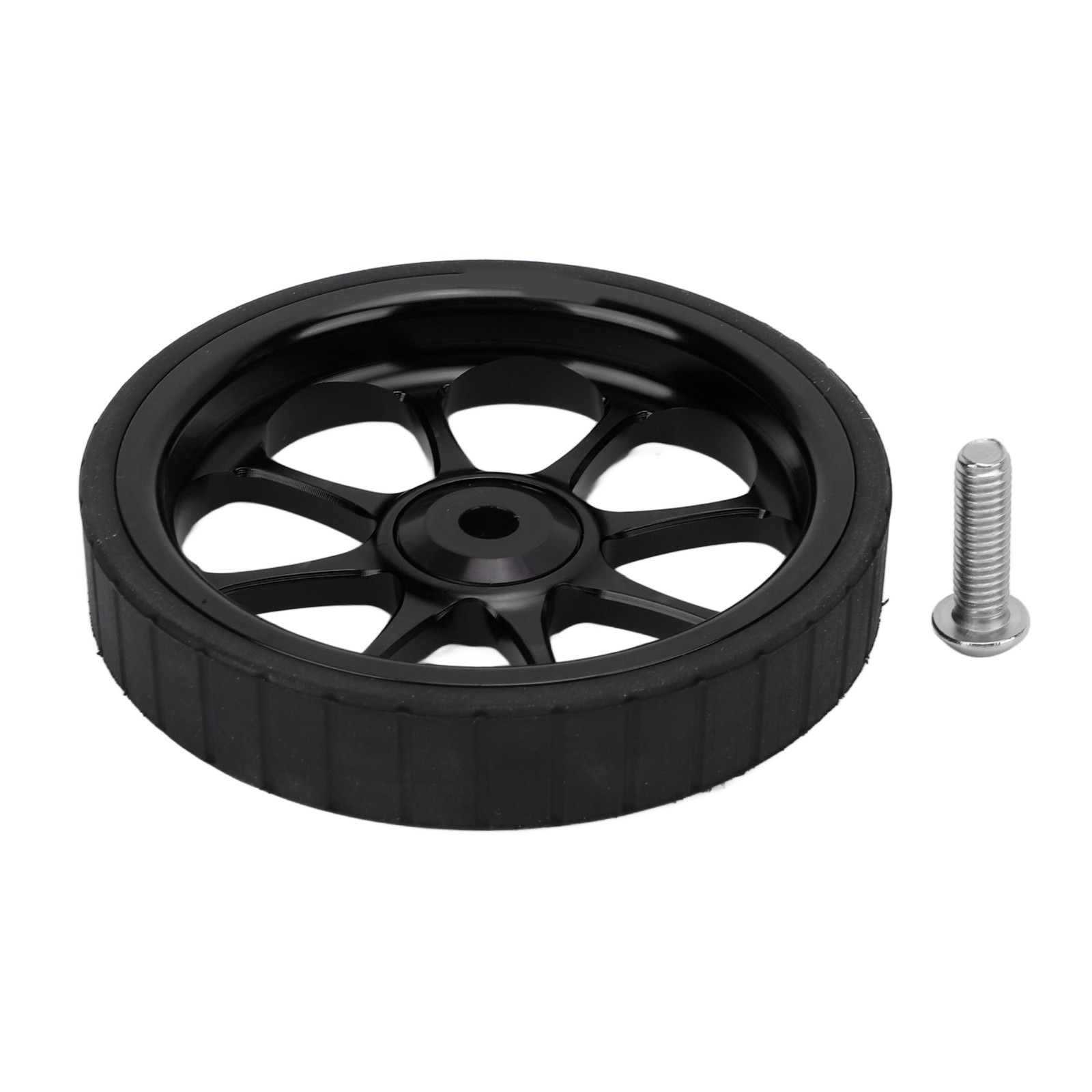 Aluminum Folding Bike Easy Wheel 82mm For Brompton/3sixty (Black)