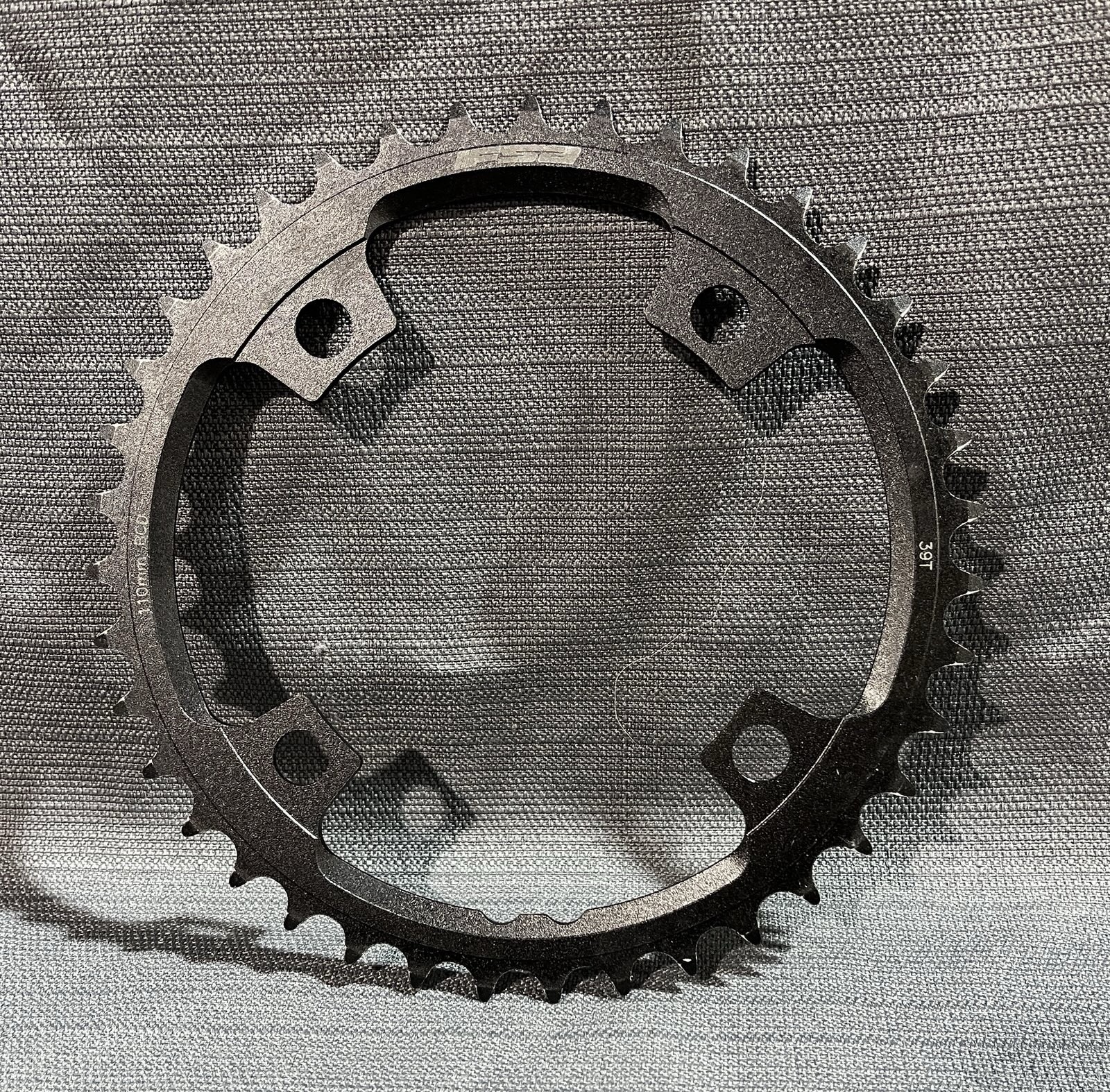 NOS FSA 53/39T 110mm ABS 4-Bolt Road Chainring Set K-Force SL-K 10/11s Bolts/Cap