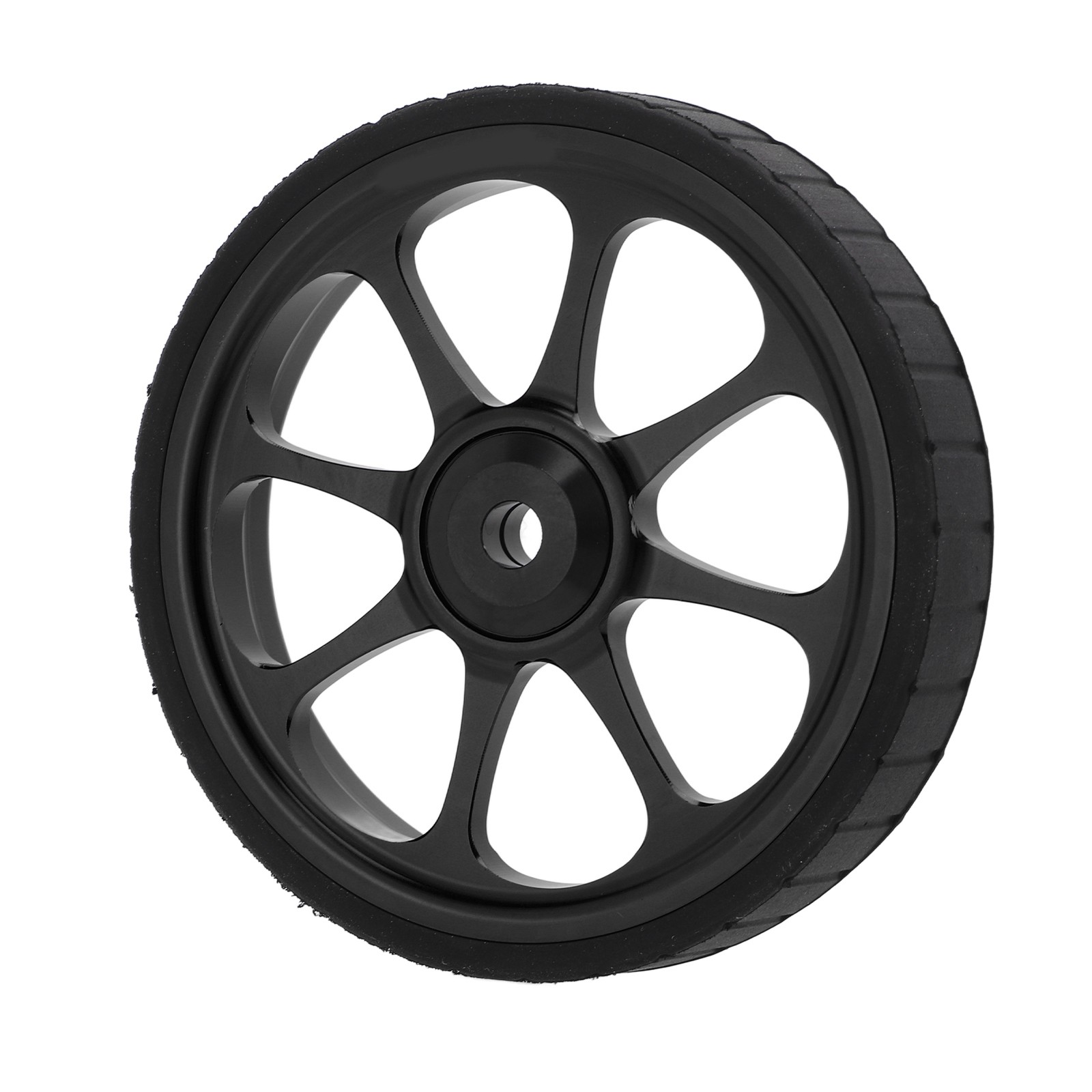 Aluminum Folding Bike Easy Wheel 82mm For Brompton/3sixty (Black)