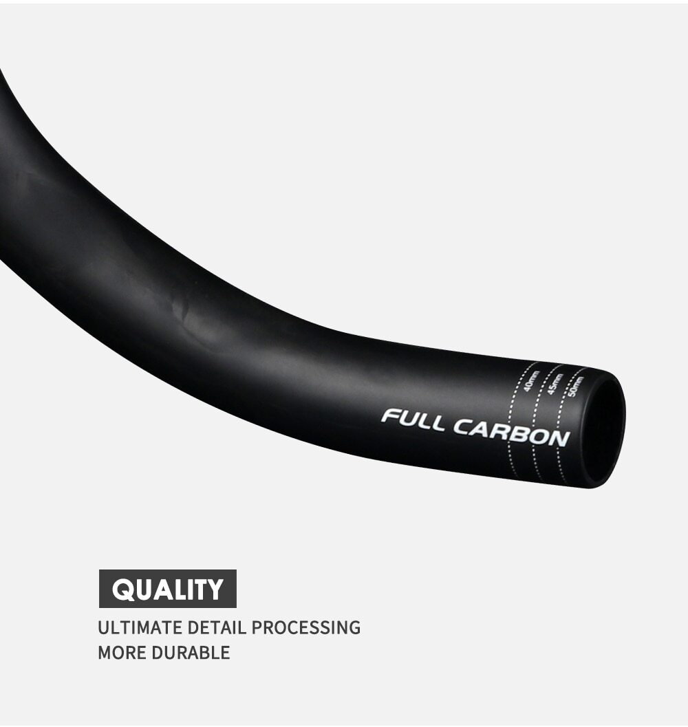 Carbon Road Bicycle Handlebar Internal Routing 400/420/440mm Bicycle Drop Bar