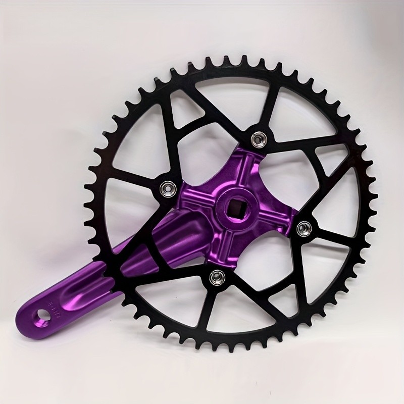 104BCD Bicycle Chainring 44T/46T/48T50T52T Single Speed Bike Crankset Chain Ring
