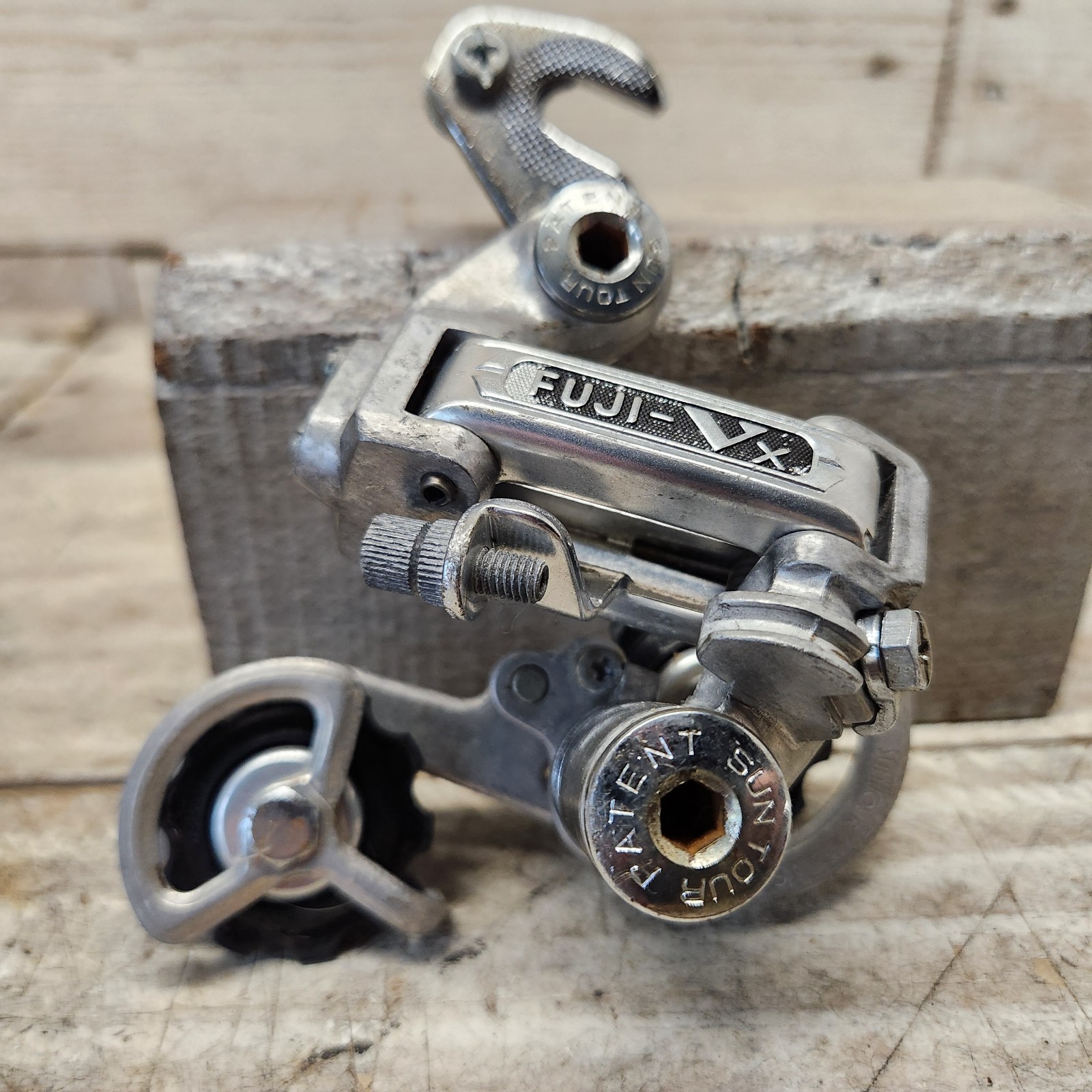 1970s Fuji SunTour VX Rear Derailleur Maeda Japan Road Bike Alloy Short-Med