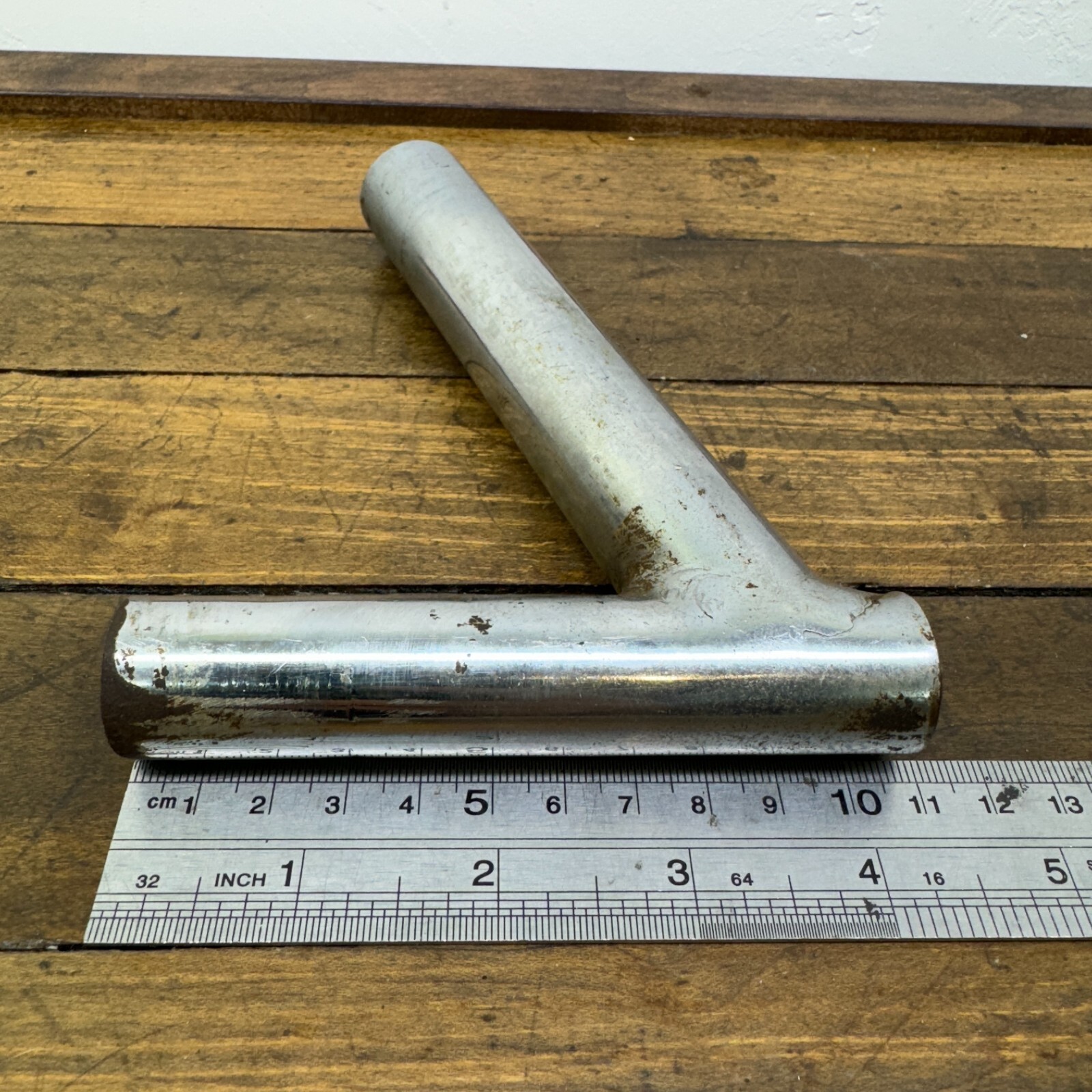 Lucky 7 Seatpost Prewar Seven Vintage Steel Bike Post Torrington T Stamp 25.4