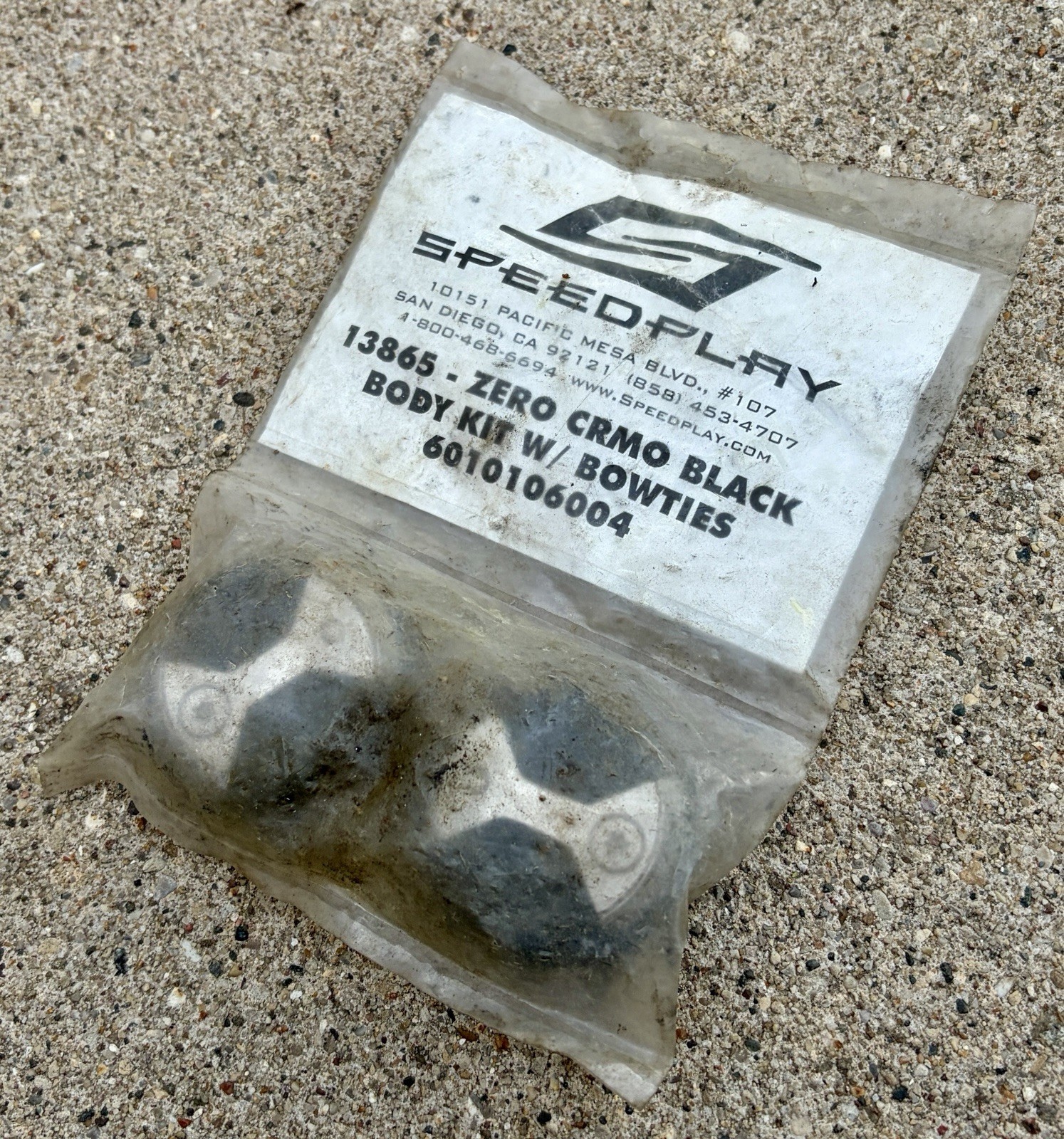 Speedplay Zero Pedals Rebuild Body Kit CrMo Bowties 13865 Vintage Bike Clipless