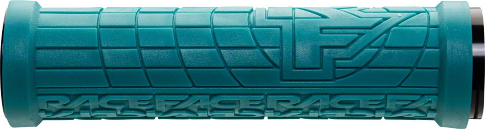 RaceFace Grippler Grips – Turquoise, Lock-On, 33mm