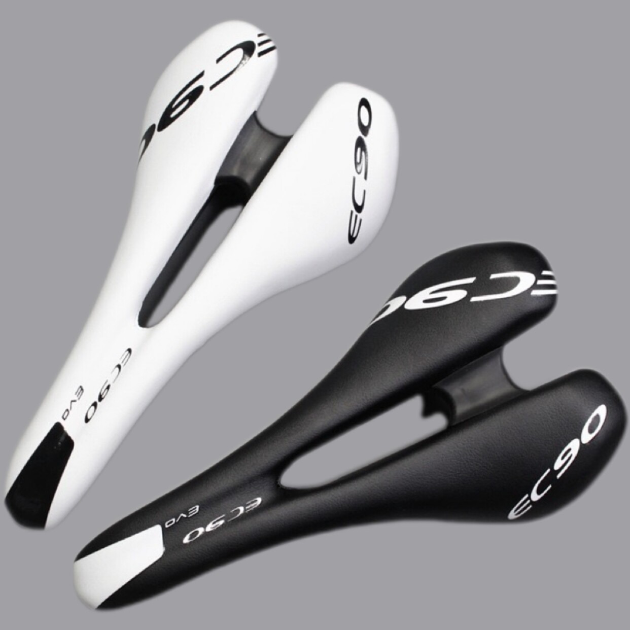 EC90 Gel Bicycle Saddle Mountain Road Bike Seat PU Comfortable Cycling Cushion