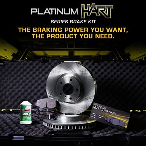 Front Brakes and Rotors Kit |Front Brake Pads| Brake Rotors and Pads| Ceramic