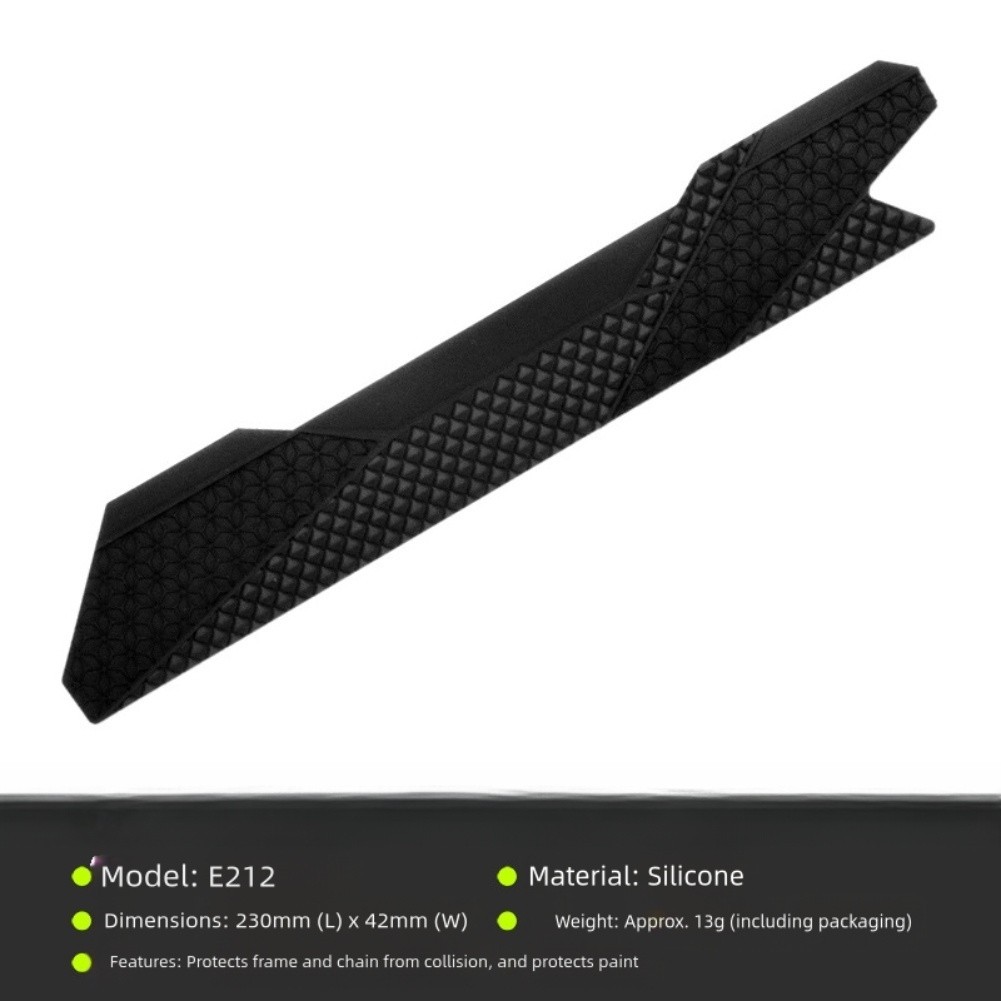 Silicone Waterproof Chainstay Protector Pad for Bicycle Frame For Road Bike Use
