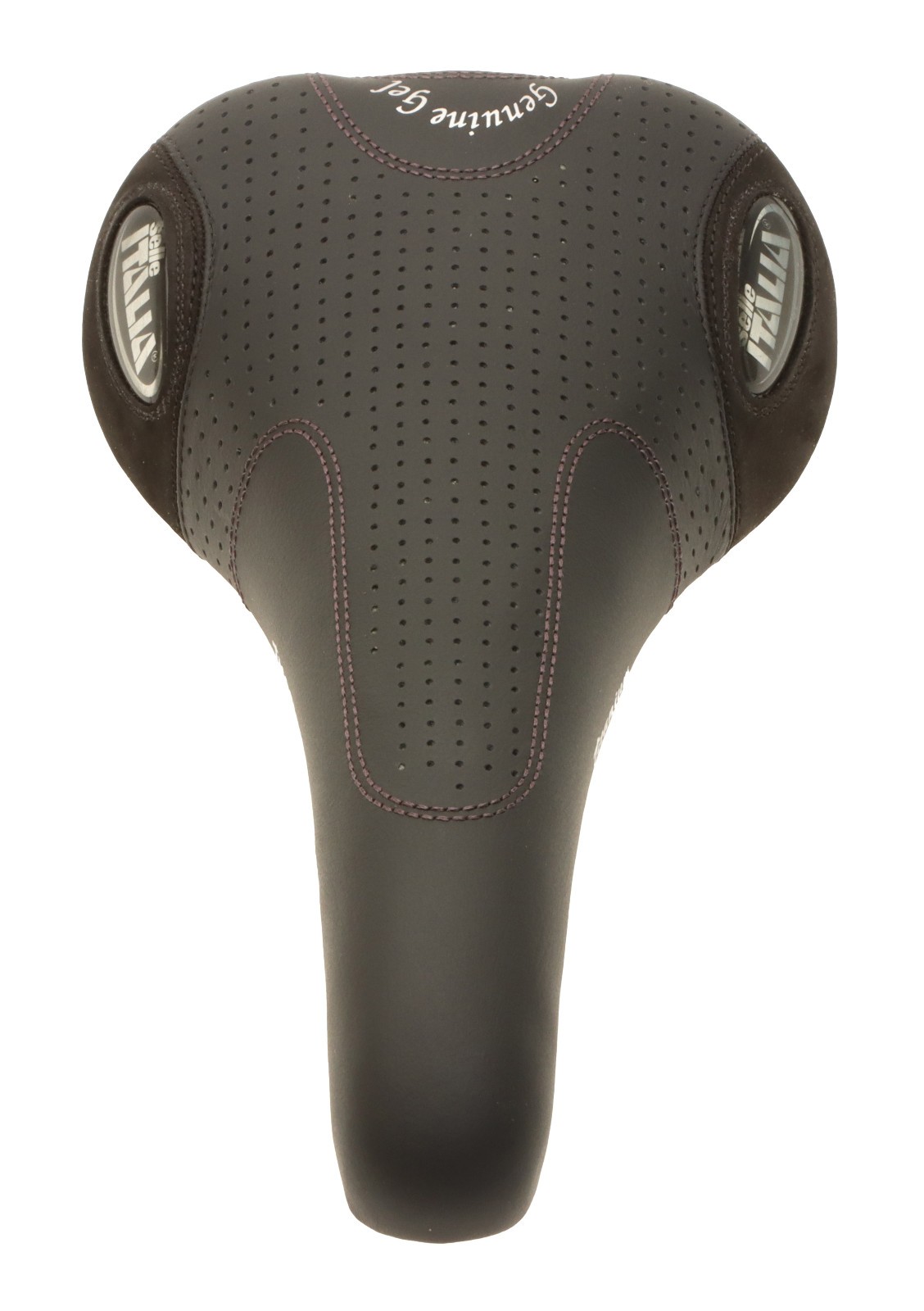 Selle Italia Flite Saddle Genuine Gel Ti Rails Perf. Black Leather NOS NIB NEW