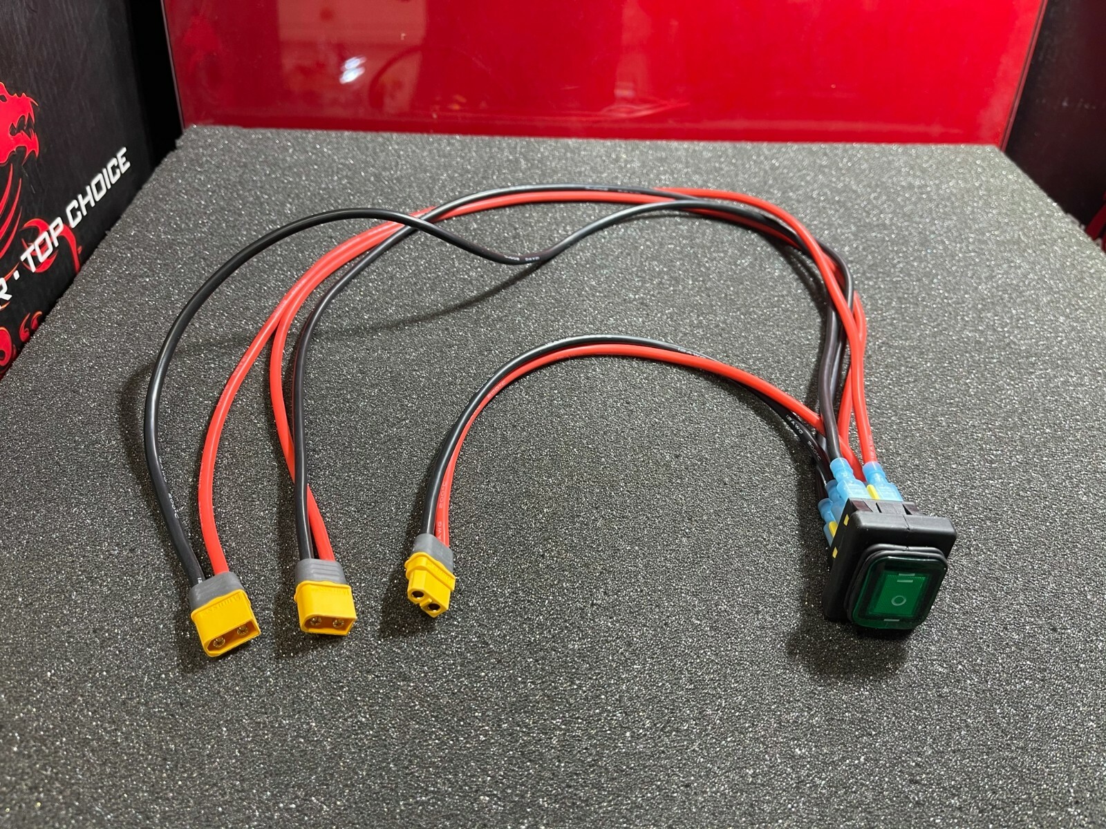 Juiced Scorpion bike dual battery ebike kit for extra SAFETY DPDT SWITCH XT60