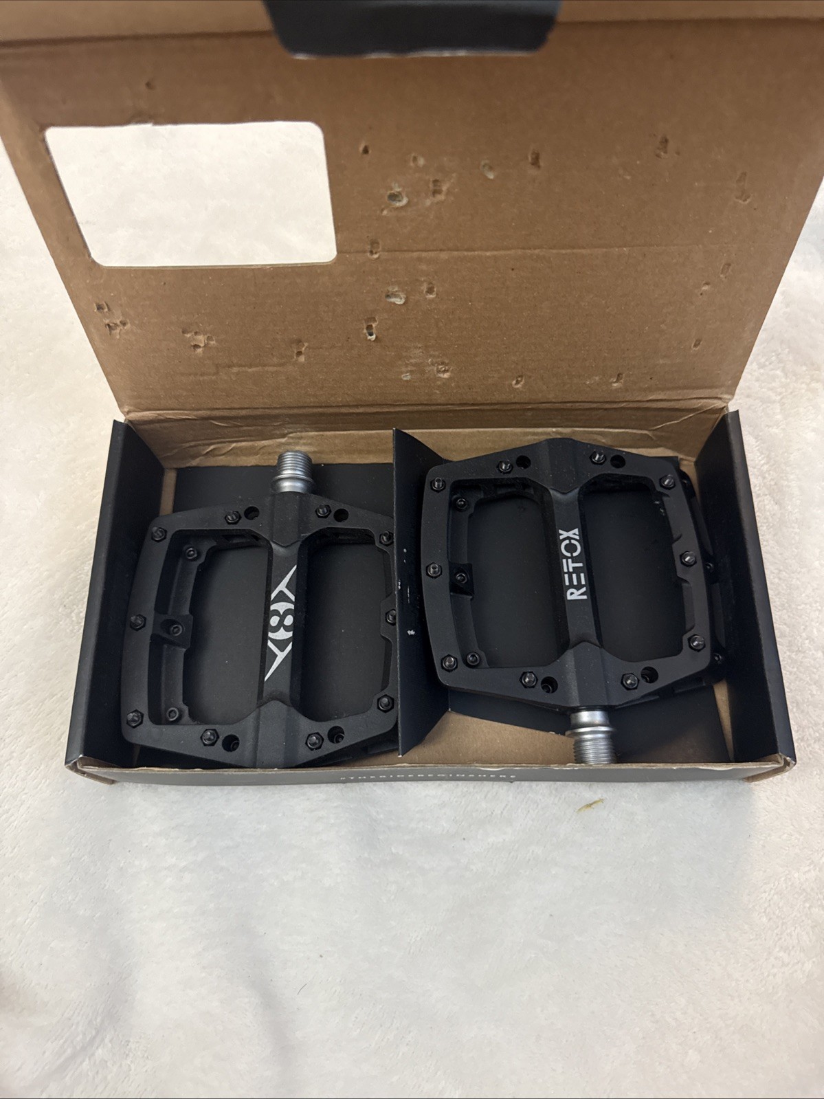Origin8 Retox Platform 9/16in Black | Sealed Bearing And LSL Sleeve Bushing
