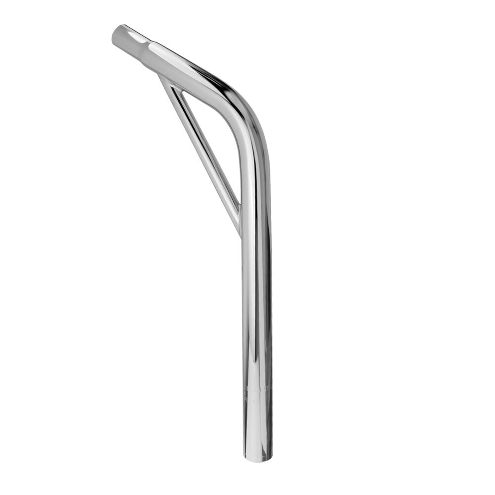 ​25.4MM 1″ STEEL SEATPOST LAYBACK SUPPORT BMX CRUISER BICYCLE 7/8 SADDLE CHROME