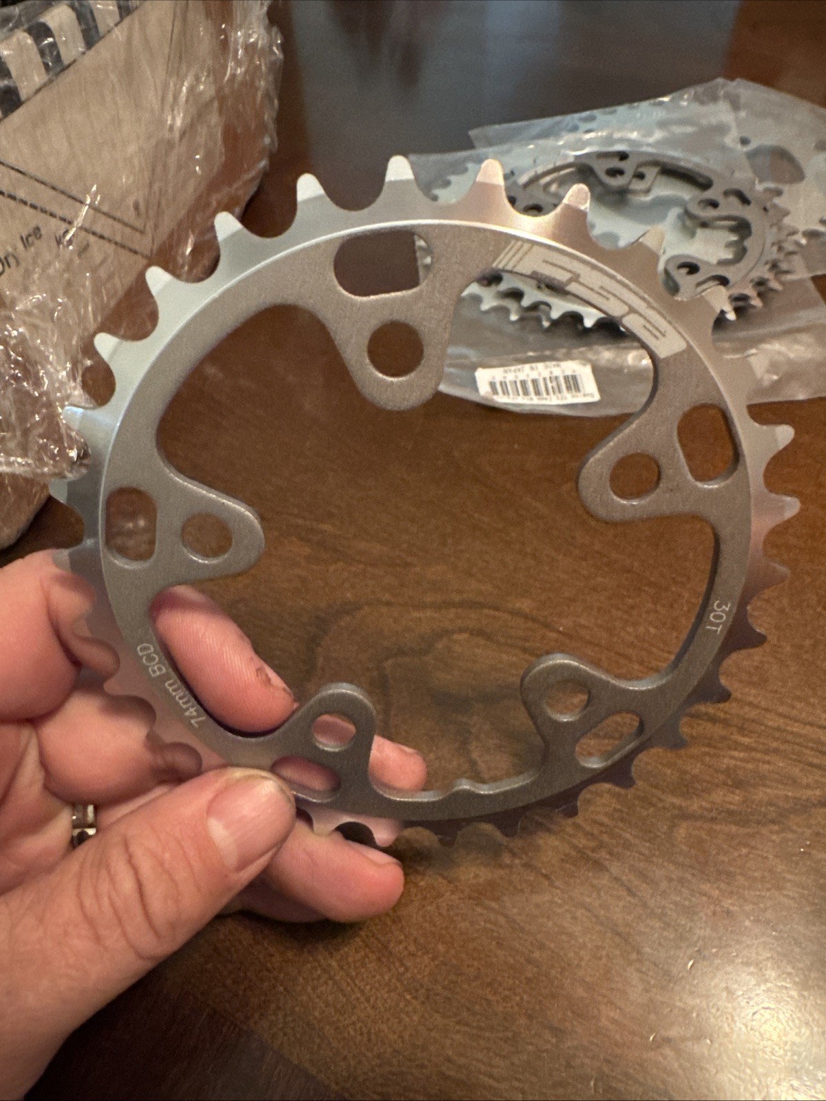 FSA Pro Road 30T x 74mm BCD Chainring – New