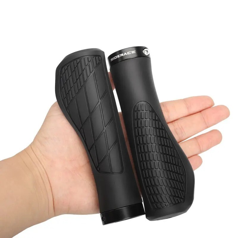 Rubber Bicycle Gips Lock-On Moutain Bike MTB Handlebar Anti-slip Grip Ergonomic