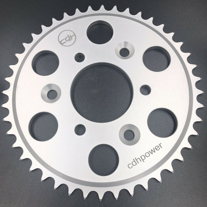 CDHPOWER Rear Hub Adapter 1″ and 44 Teeth CNC Sprocket-Gas Motorized Bicycle