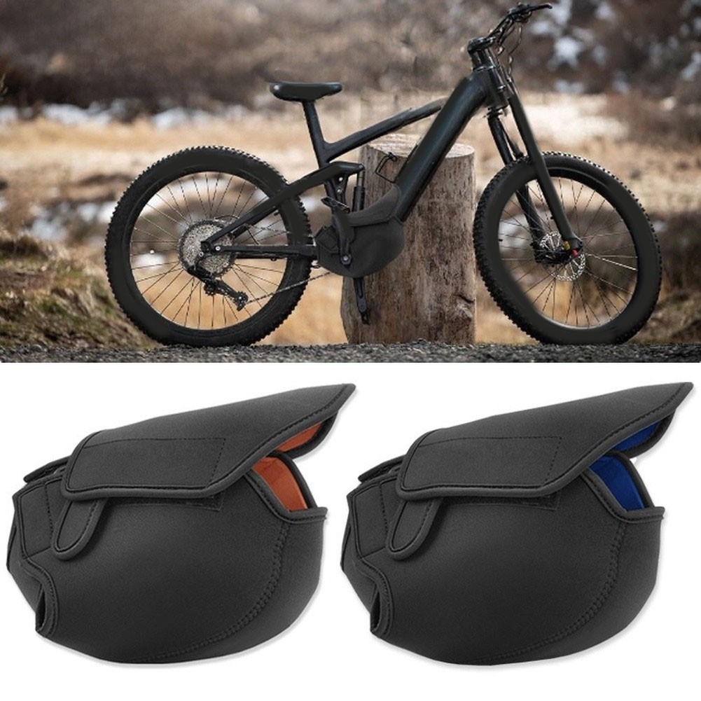 E-Bike Component Cover Set: Neoprene Battery Motor + Oxford Handlebar Covers