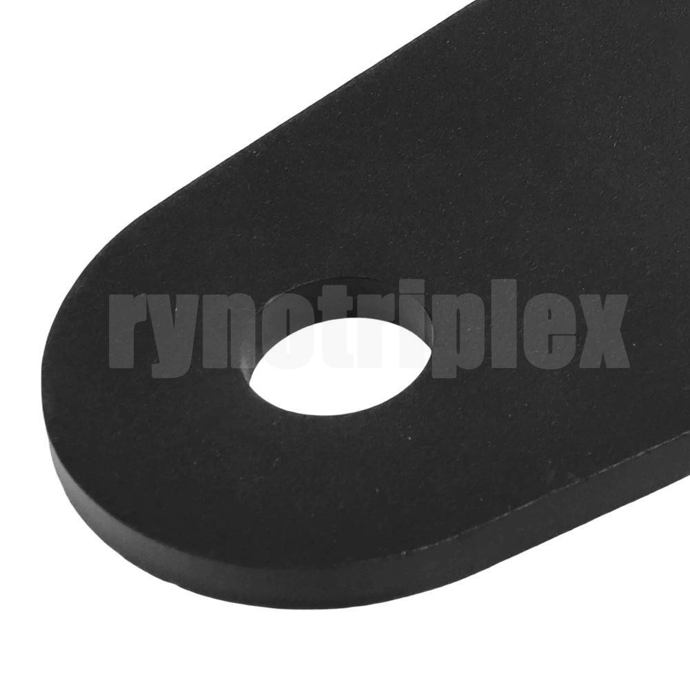 6in Flat Stretch Tabs 5/8″ Axle Hole Axle Bracket For CT200 MINI BIKE Big Brakes