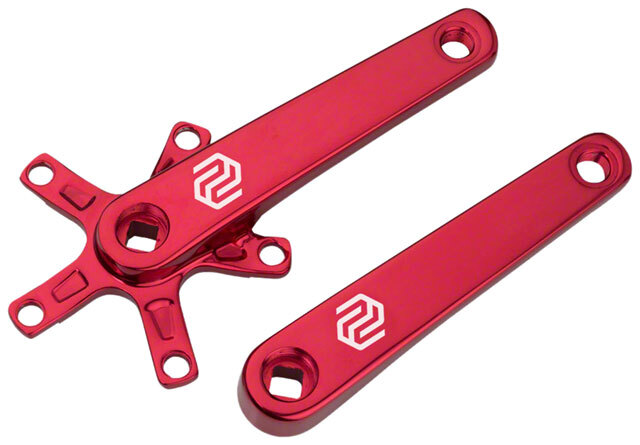 Promax SQ-1 Crank Arm Set – 140mm, Square Taper JIS Spindle Interface, 110mm BCD