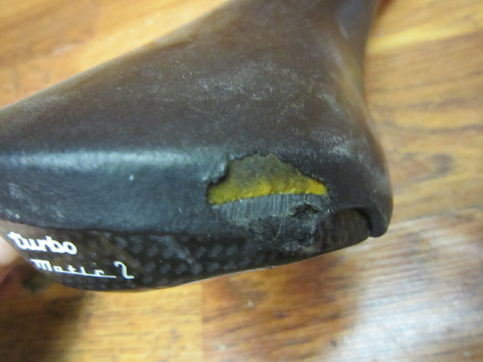 VINTAGE SELLE ITALIA TURBO MATIC 2 LEATHER RACING SADDLE