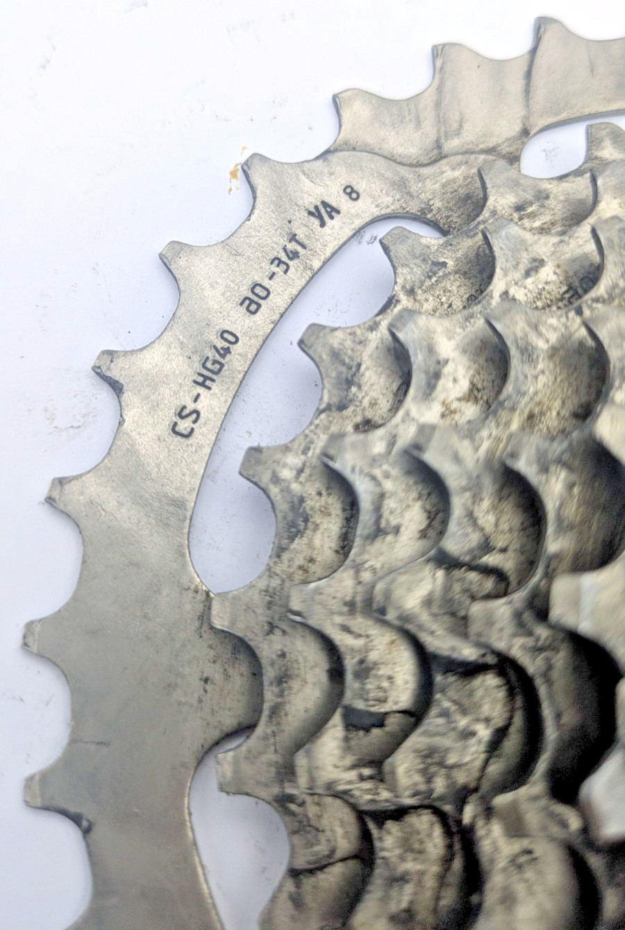 SHIMANO CASSETTE 8 SPEED 8s CS-HG40 11 TOOTH 34 TOOTH MEGA RANGE