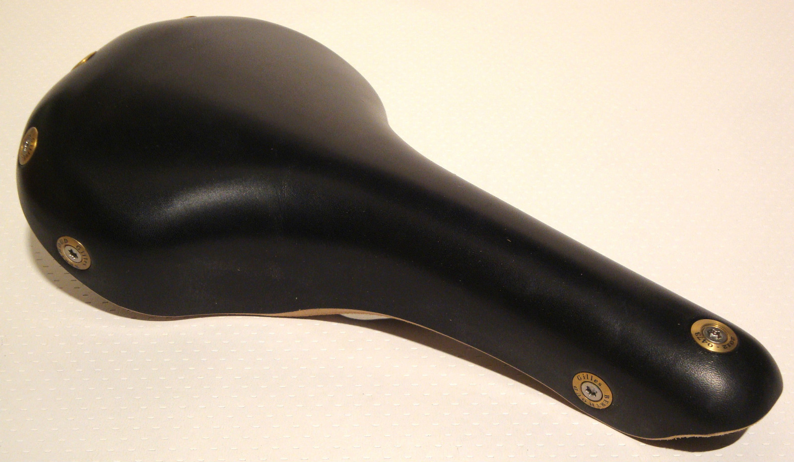 NEW GILLES BERTHOUD SADDLE SEAT ASPIN BLACK MADE IN FRANCE IDEALE BROOKS