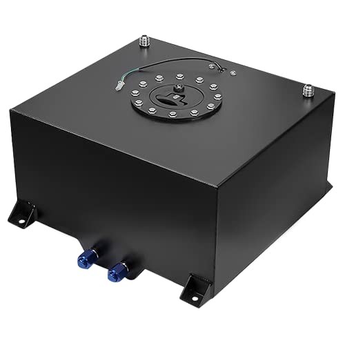 15 Gallon Fuel Cell 60L Universal Gas Tank with Level 15 gallon Black