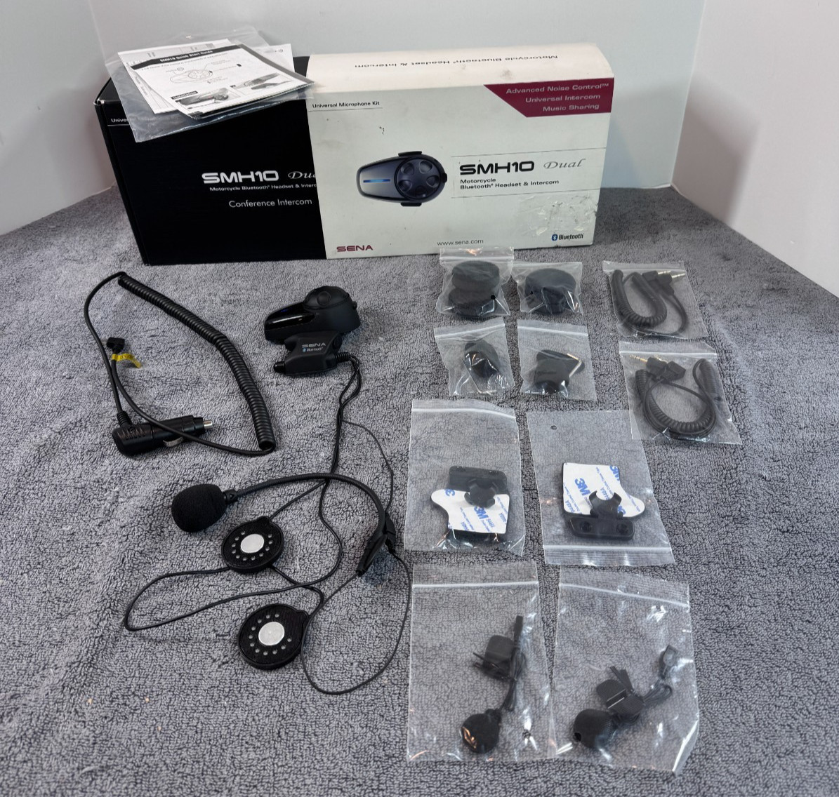 ONE Sena SMH10-11 Motorcycle Bluetooth Headset & Intercom System Helmet Kit