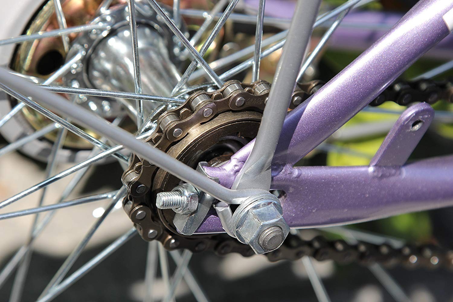 Smooth Lubrication Single-Speed Chain 116 Links, Corrosion-Resistant Alloy Steel