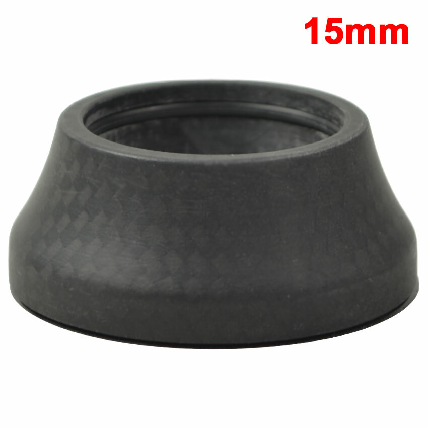 1-1/8″ OMNI Racer WORLDS LIGHTEST Headset Conical Carbon Spacer 15mm MATTE