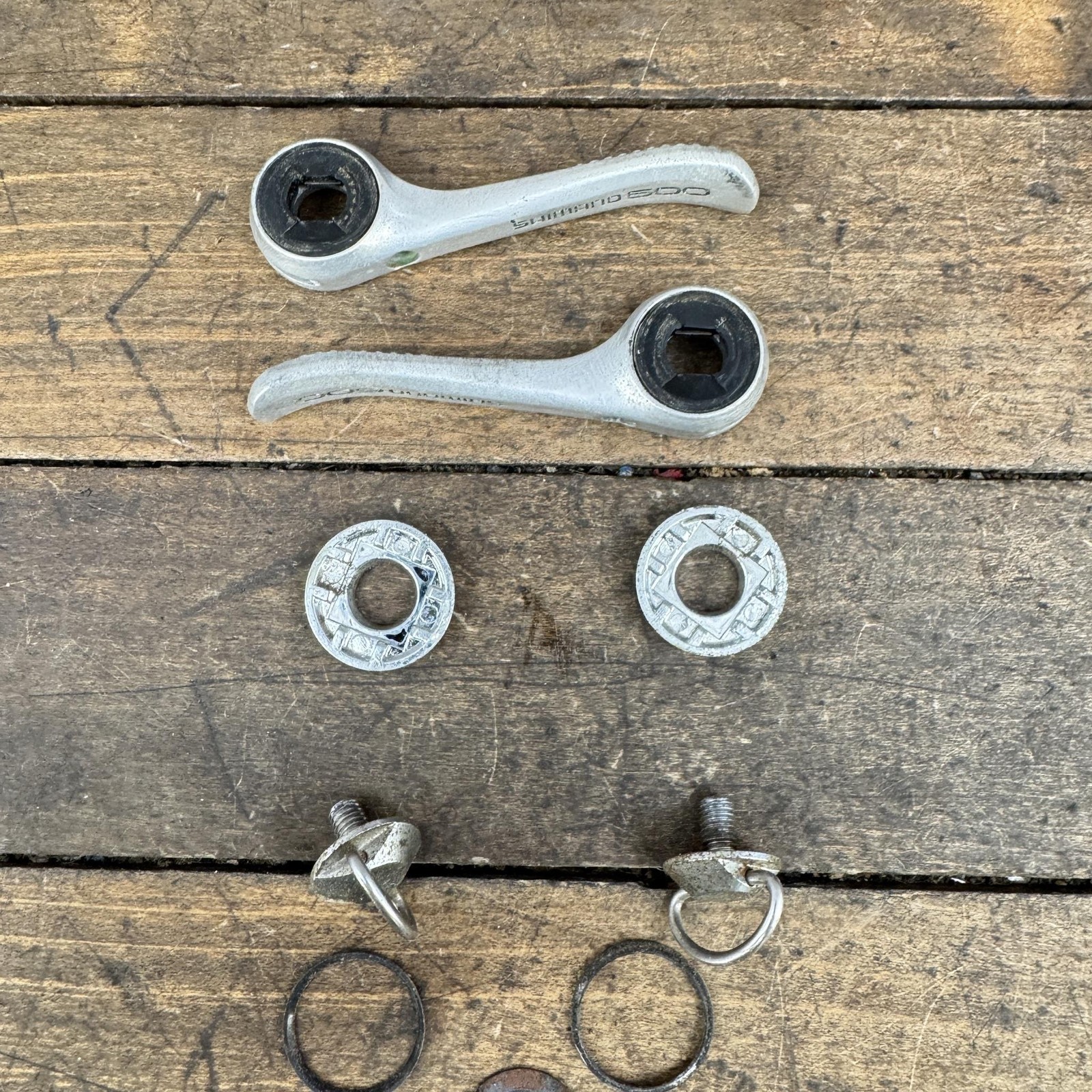 Vintage Shimano 600 Friction Down Tube Shifters 1980s