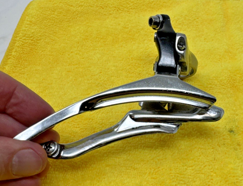 SunTour XC Pro Triple Front Derailleur 31.8 mm Bottom Pull Made in Japan