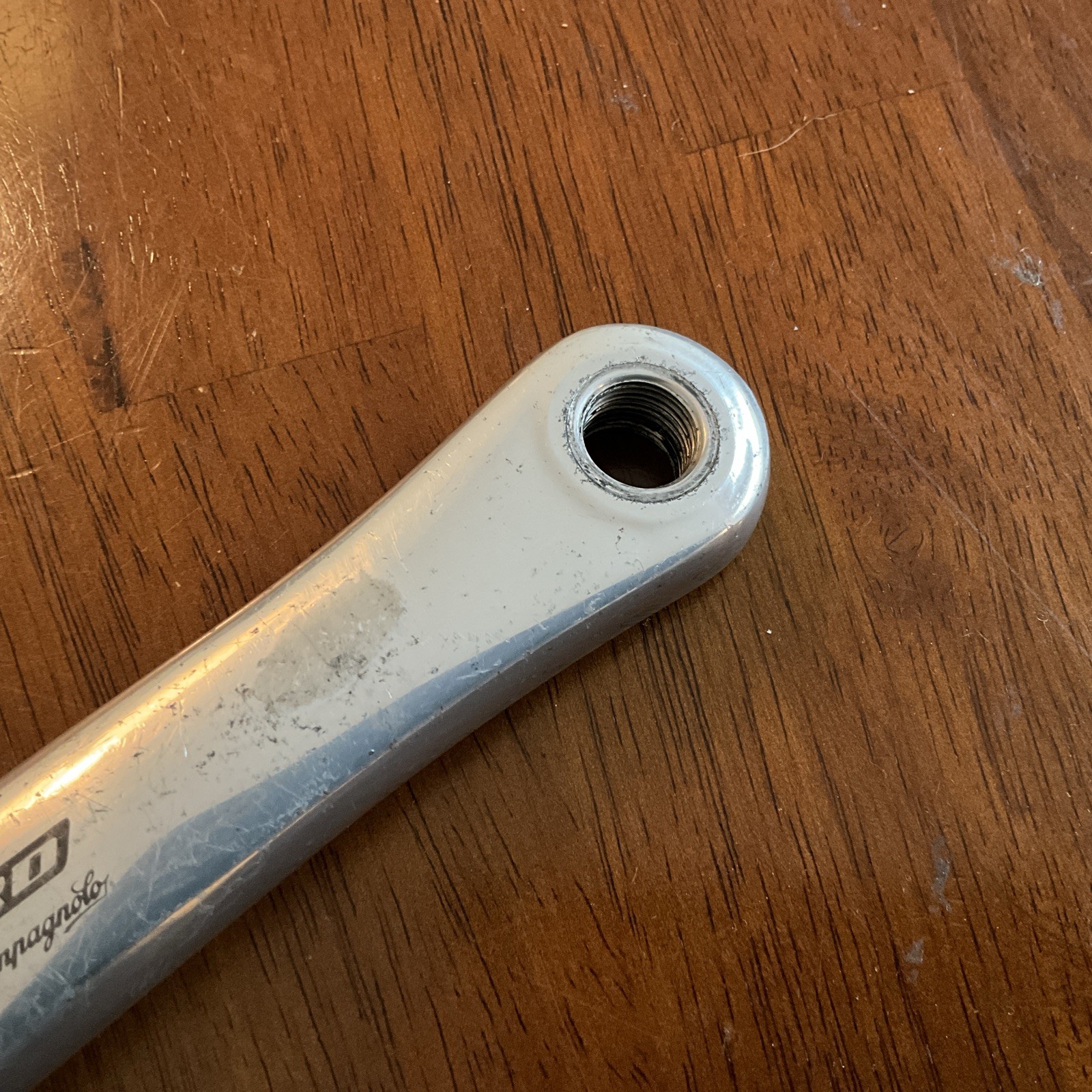 Vintage Campagnolo Record Crankarm – Right Side Only – 175mm – 135 BCD – Used