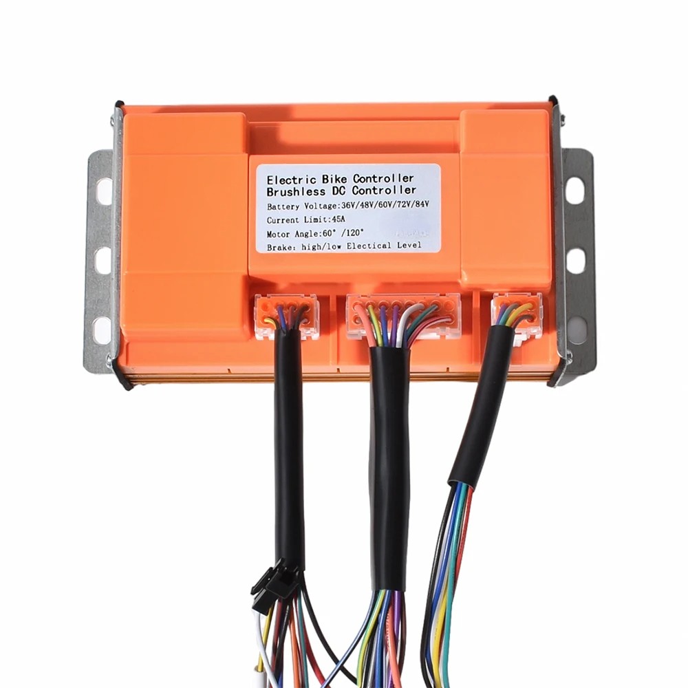 36V-84V Electric Bicycle Brushless Controller 48V 72V 3000W Sine Wave Controller