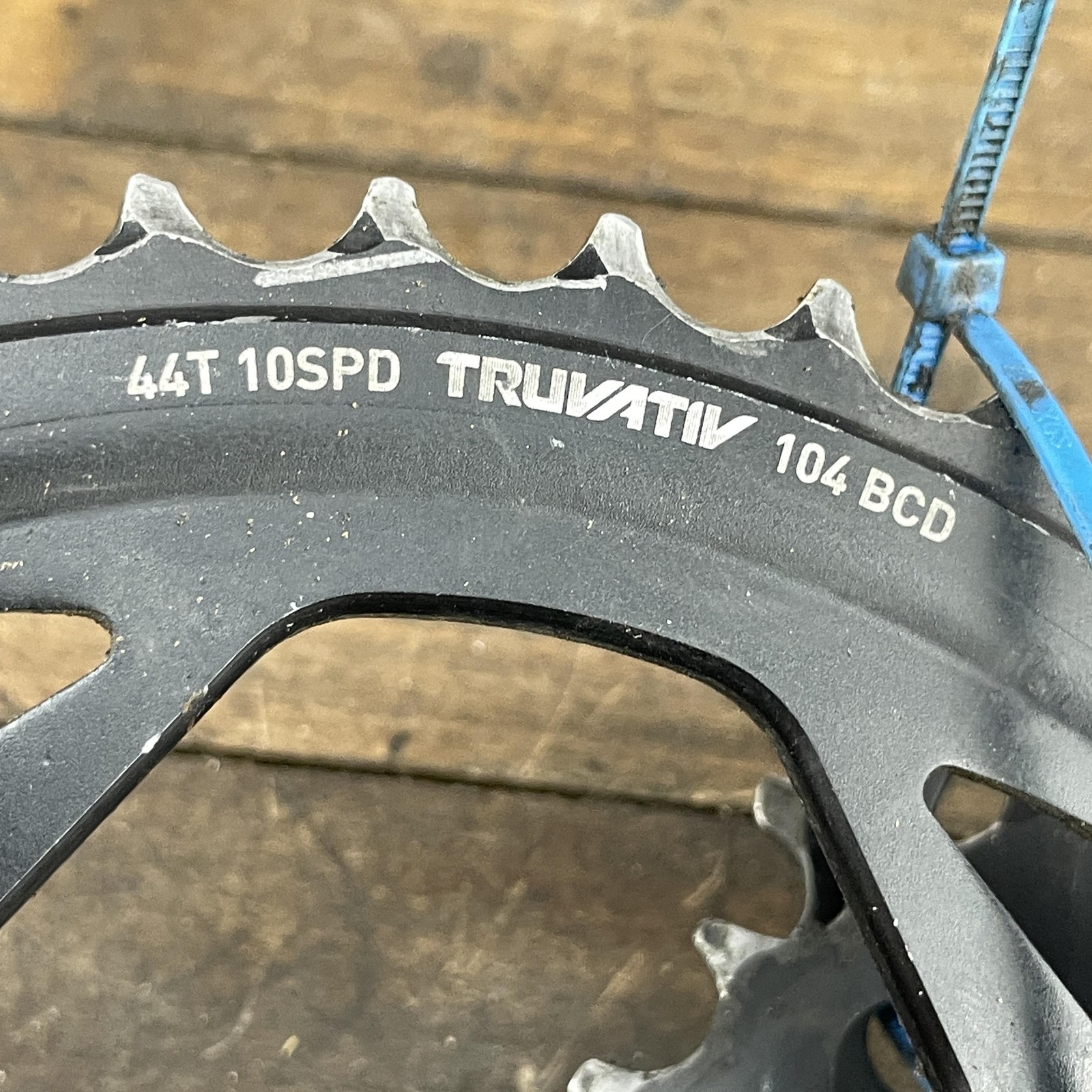 Truvativ Bike Chainrings 10 Speed 44T 33T 22T 104 BCD 4 Arm SRAM MTB Triple