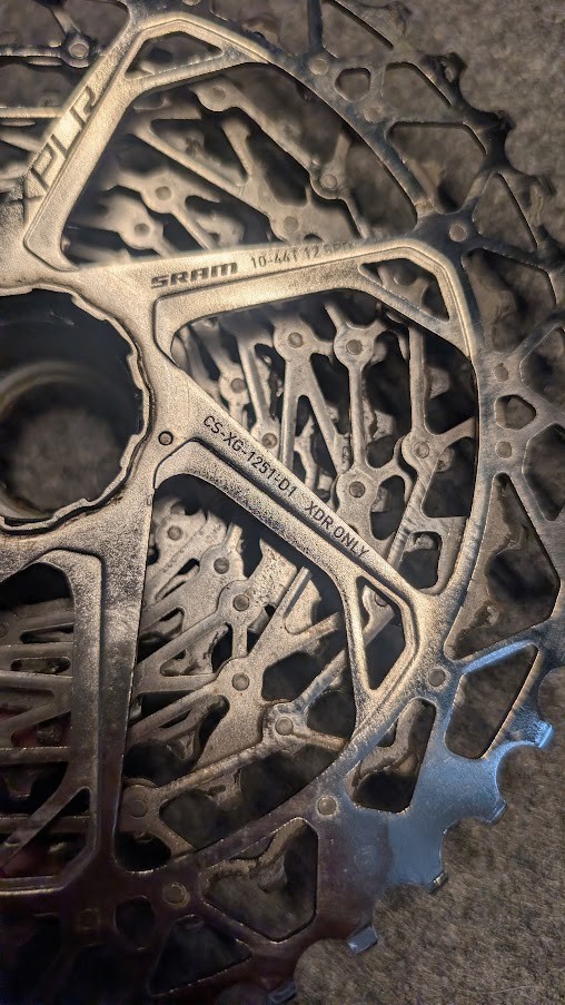 SRAM XG-1251 10-44T 12-Speed Cassette | Wide Range Gravel/MTB | XDR Freehub
