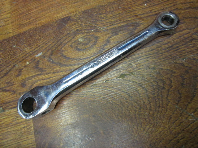 VINTAGE NERVAR 170L 51/44T COTTER PINED CRANK SET 9/16″