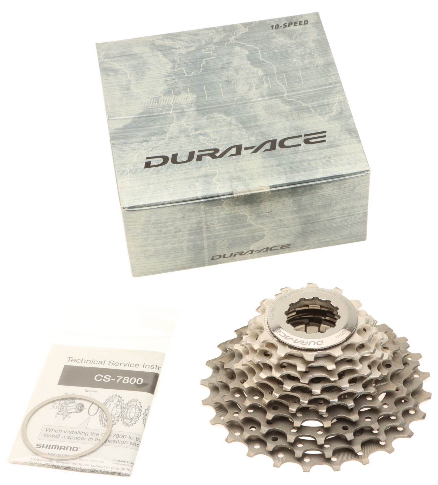 Shimano Dura-Ace CS-7800 Cassette 12-25T 10 Speed NOS New