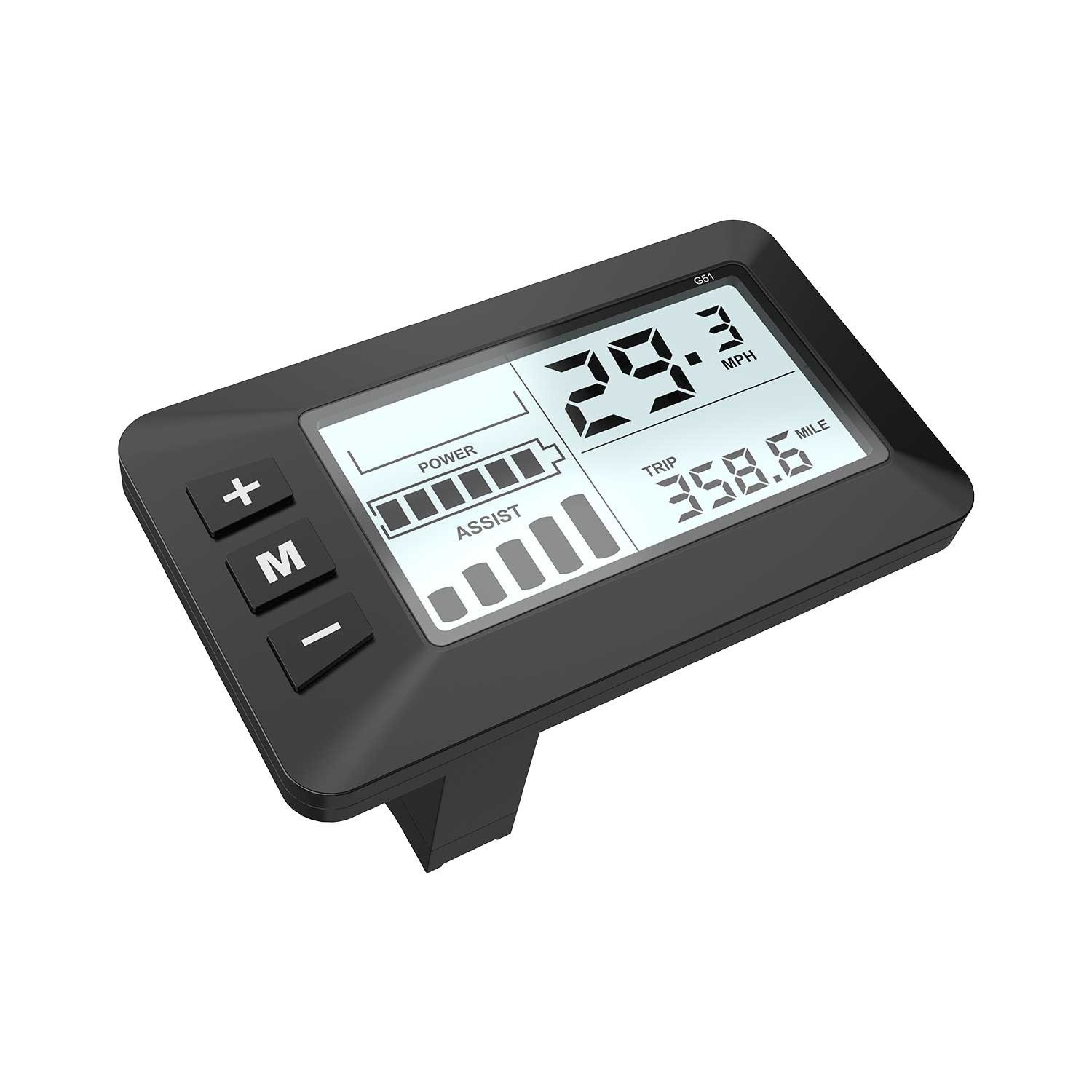 Hikeep E-bike LCD Display 48V Display eBike just for COCO LCD Display Monitor US
