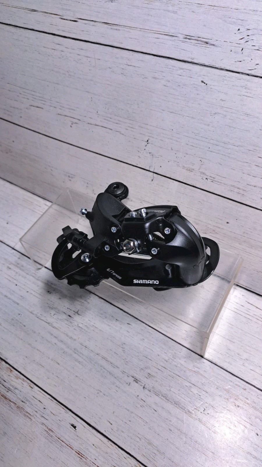 Shimano Tourney TY300 6/7-Speed Rear Derailleur with Dropout Claw Hanger
