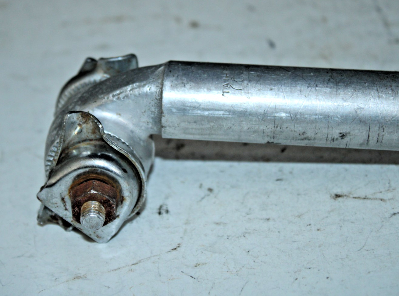 Vintage Taihel Compe Seatpost Seat Tube 210/25.3mm 25mm Offset Japan Commuter :)