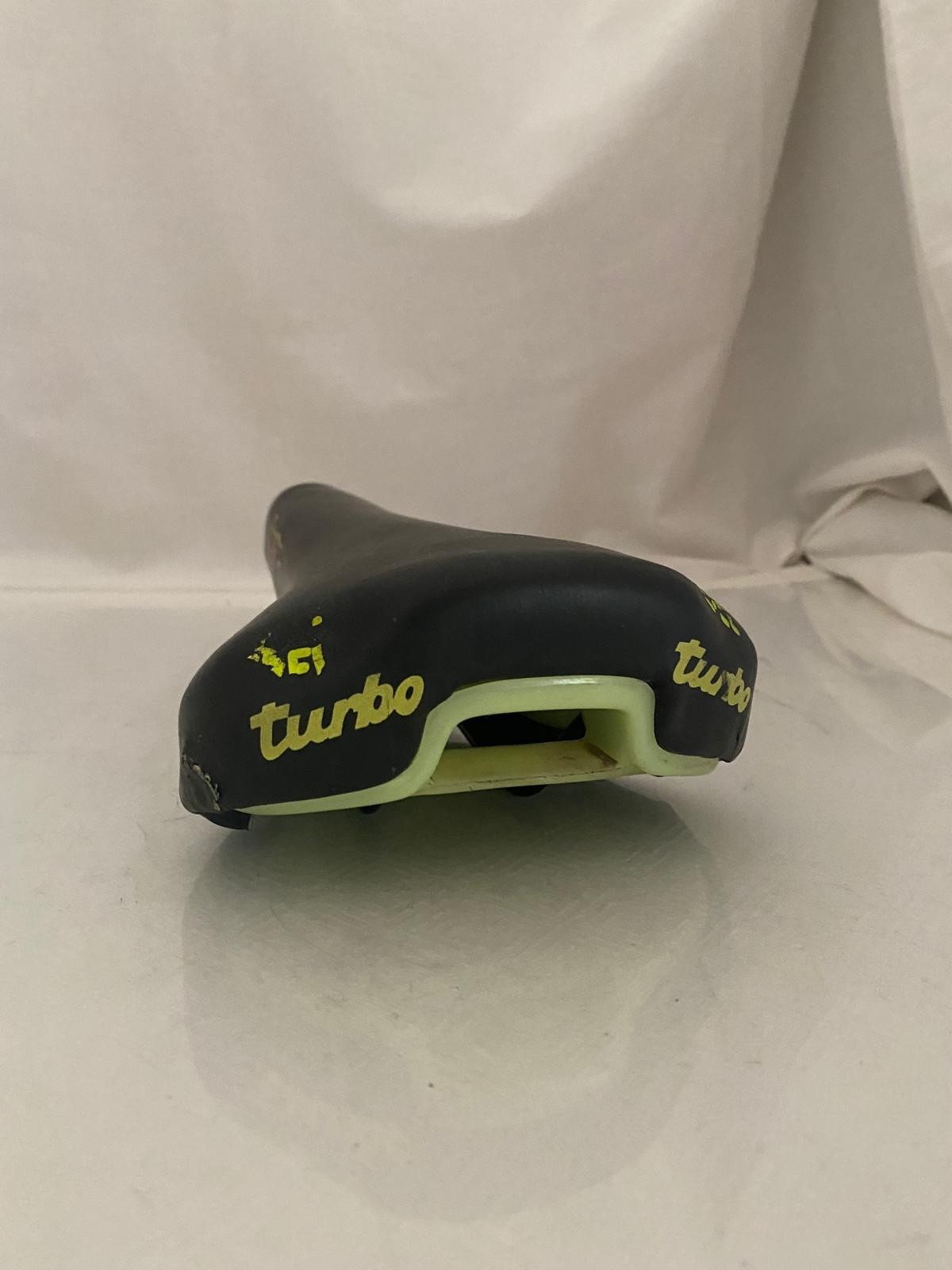 Turbo Gel By Selle Italia Leather Saddle Sella/ Campagnolo