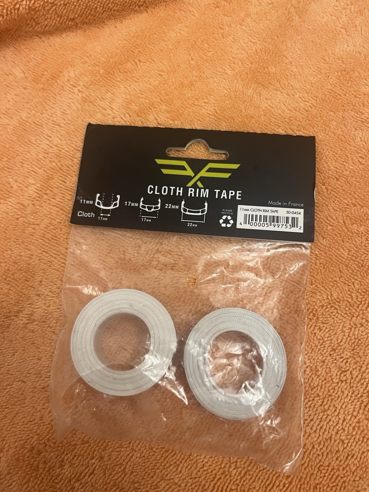 Forté Cloth Rim Tape (Narrow 11mm) Classic Logo- Performance Bicycle House Brand