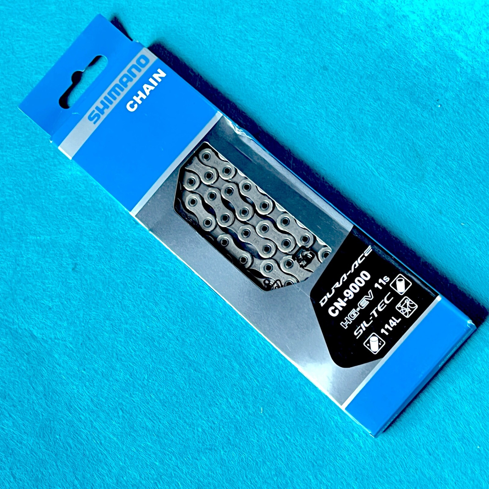 Shimano Dura Ace And XTR CN-9000 HG-EV 11S Chain New In Box Sil-Tec New Chain