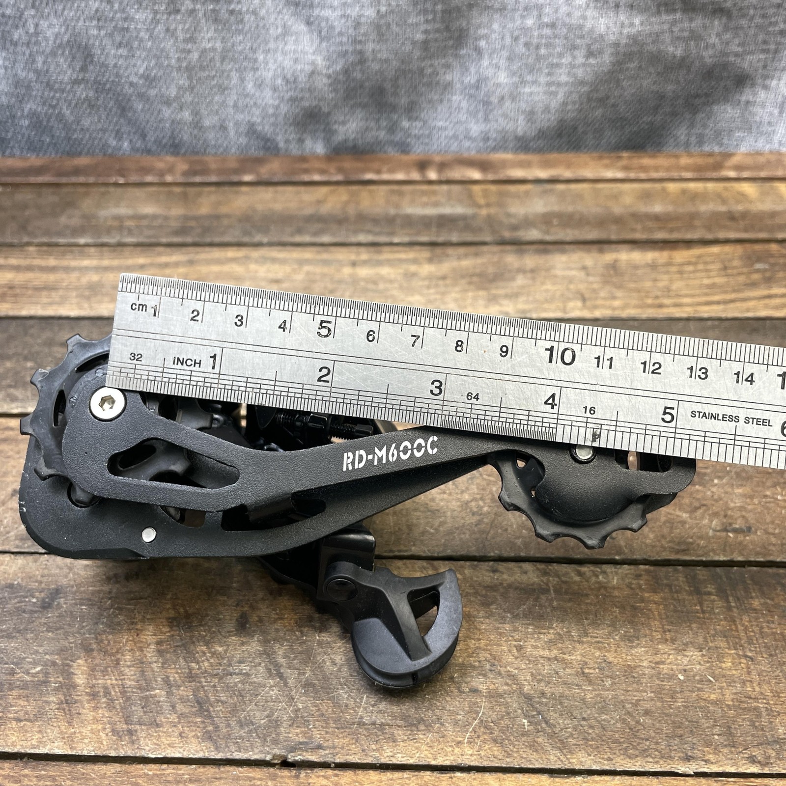 S-Ride RD-M600C Rear Derailleur 12 Speed Long Cage MTB Black Hanger 330g 12s