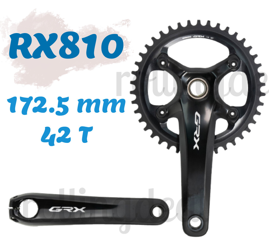 Shimano GRX FC-RX810 172.5mm 42T Chainwheel Crankset 11Speed (without BB)