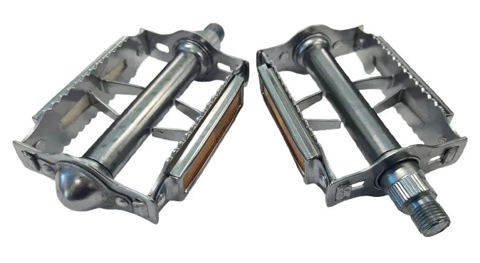 Retro Bicycle Bike Pedals 1/2″ inch Road 10 spd Dragster BMX pedal Chrome