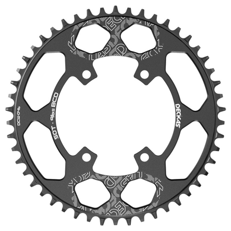 DECKAS SH 96BCD Narrow Wide Round Chainring Al Alloy Chainwheel For M4100 M5100