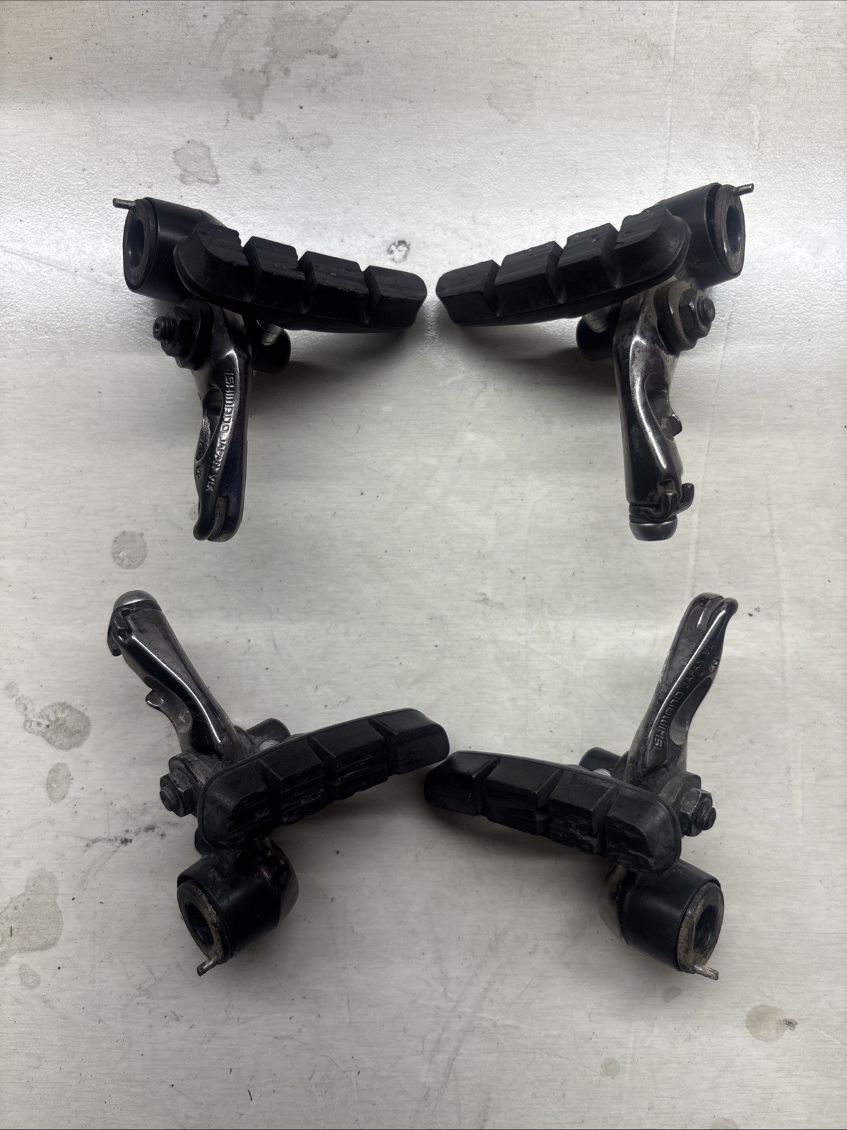Shimano STX BR-MC30 Cantilever Brakes Dark Smoke Anodized Finish