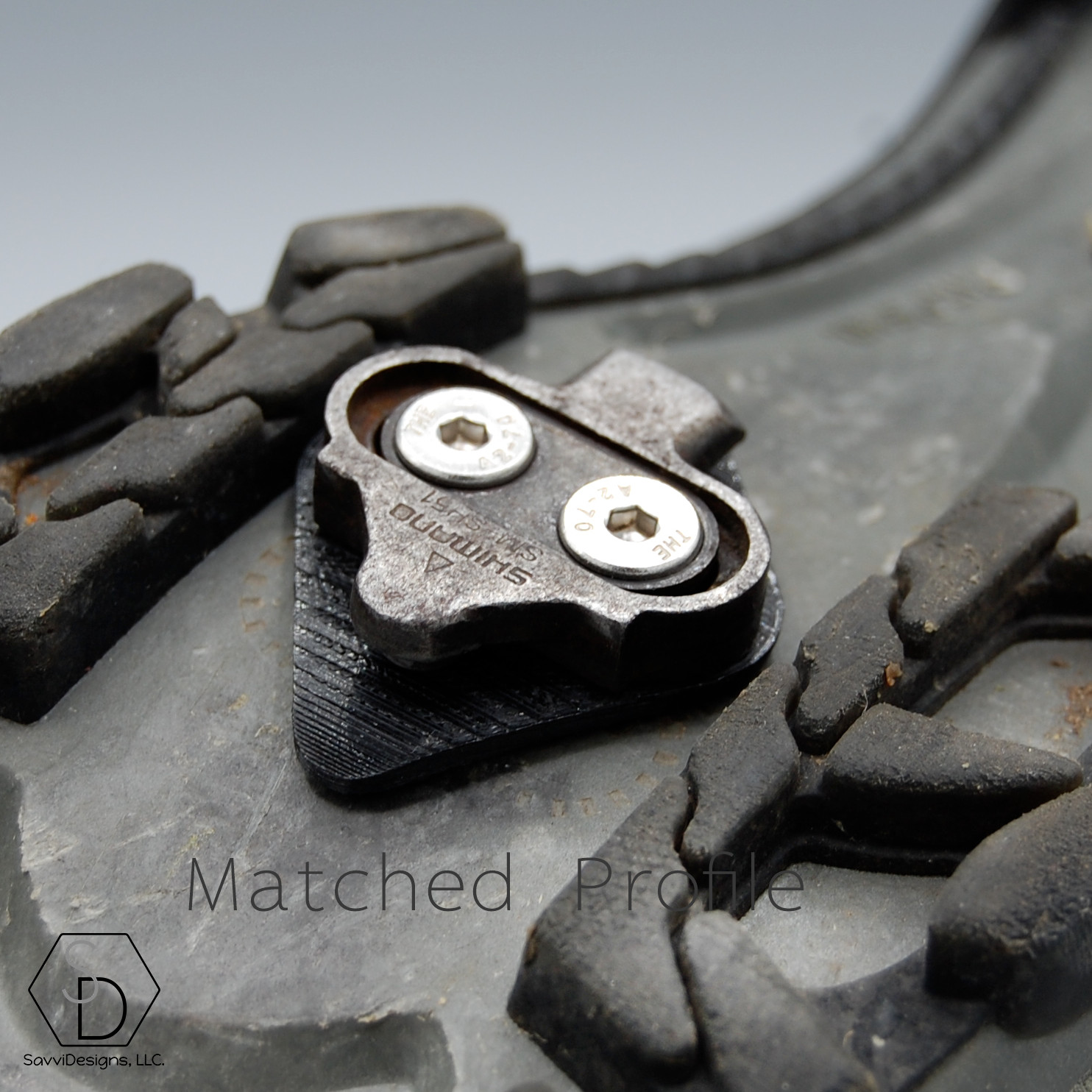 Shimano SPD – SM 3mm MTB Cleat Spacer Cycling Shoe Shim Kit – WITH BOLTS